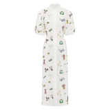 PLAY Embroidered Shirtdress