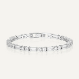BILLIE Tennis Bracelet | Silver