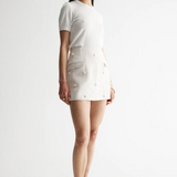 LINNA Mini Skirt | NATURAL