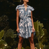 MARTINIQUE Babydoll Dress | INK