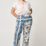BAHIA Linen Print Pant