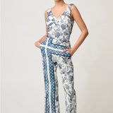 BAHIA Linen Print Pant