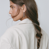 OVAL HOOPS | SILVER