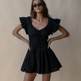 DELFINA Mini Dress | NOIR