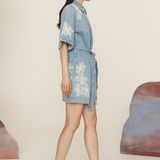 CHARLENE Denim Mini Dress