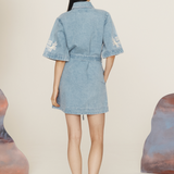CHARLENE Denim Mini Dress