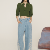 SEA STAR Embellished Knit Top