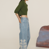 SEA STAR Embellished Knit Top