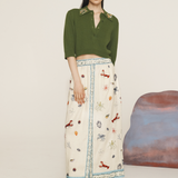 SANDY Embroidered Skirt