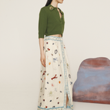 SANDY Embroidered Skirt