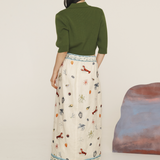 SANDY Embroidered Skirt
