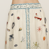 SANDY Embroidered Skirt