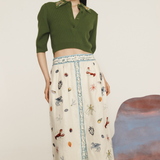 SANDY Embroidered Skirt