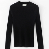N.31 Cashmere Blend Skinny Rib Crew