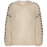 CATIA Mohair Stitch Pullover | ALMOND