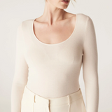 SUPERFINE Merino Scoop | ECRU