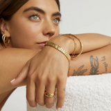 OLIVIA Gold Cuff Bracelet