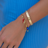 OLIVIA Gold Cuff Bracelet