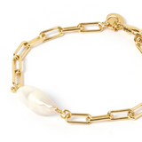 DANIELLE Gold and Pearl Bracelet
