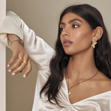 EROS Gold Textured Ring | LARGE