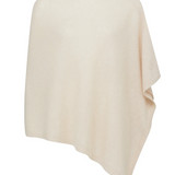 BRUSHED Pure Cashmere Poncho | FAWN