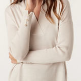 SARA Merino Jumper | ANTIQUE WHITE