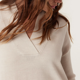 SARA Merino Jumper | ANTIQUE WHITE