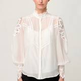 SEVILLA Cotton Silk Shirt | BLANCA