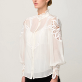 SEVILLA Cotton Silk Shirt | BLANCA