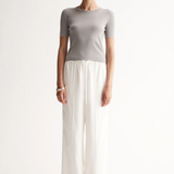 AMARA Knit Tee | STONE