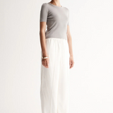 AMARA Knit Tee | STONE