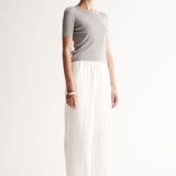 AMARA Knit Tee | STONE