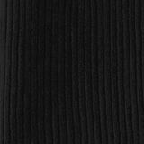 Cashmere Blend S/S Rib | BLACK