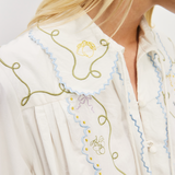 GIULIA Embroidered Mini Dress