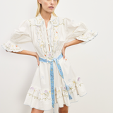 GIULIA Embroidered Mini Dress