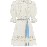 GIULIA Embroidered Mini Dress