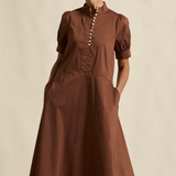 FORTITUDE Dress | CHOCOLATE