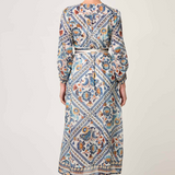 ALEXIS Silk Cotton Midi Dress