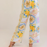 LINEN Wide Leg Pant | AMALFI DREAMS