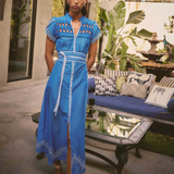XANTHIA Dress | BLUE TOPAZ