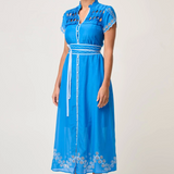 XANTHIA Dress | BLUE TOPAZ