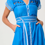 XANTHIA Dress | BLUE TOPAZ