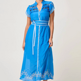 XANTHIA Dress | BLUE TOPAZ