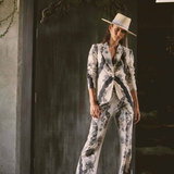 LEANDRO Lace Stretch Pant