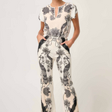LEANDRO Lace Stretch Pant