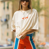 LOBSTER Oversized Tee | NATURAL