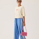 LOBSTER Oversized Tee | NATURAL
