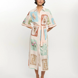 COASTLINE Shirt Midi Dress