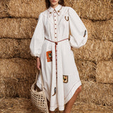 WESTWOOD Embellished Shirt Dress
