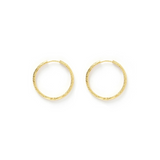 SEBASTIAN Gold Hoop Earrings